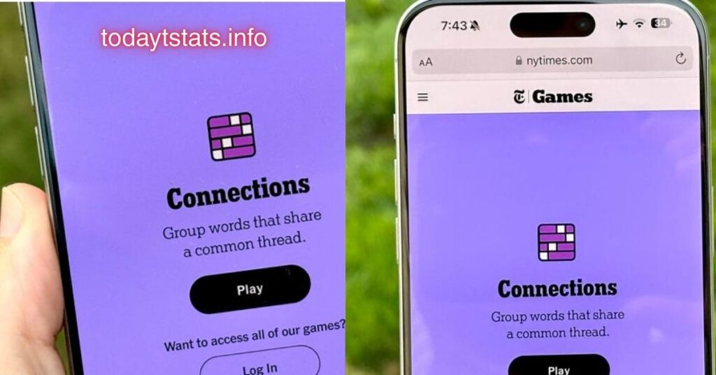 NYT Connections Hint Mashable