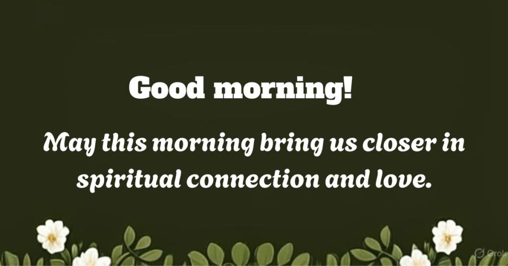 Romantic Good Morning SMS for Special Person