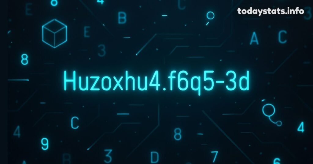 What About Huzoxhu4.f6q5-3d: Its Significance and Impact