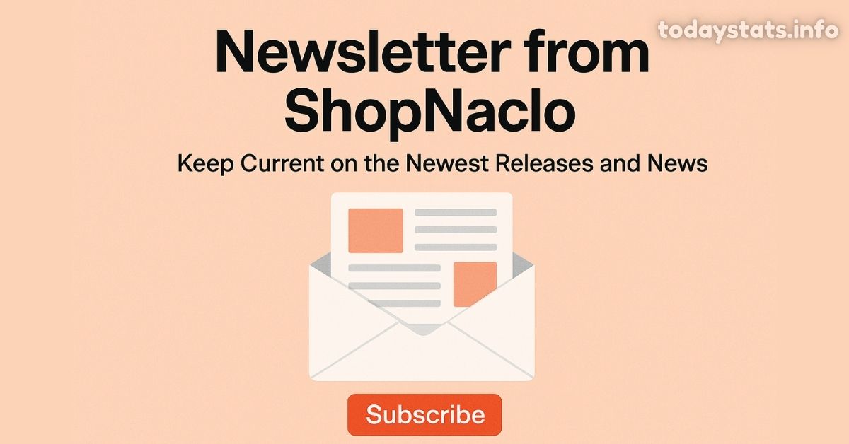 Stay Updated with ShopNaclo: Your Insider Pass to New Arrivals, Deals & News