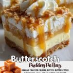 Butterscotch Pudding Pie Bars Butterscotch Pudding Pie Bars