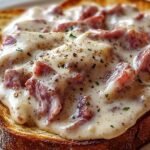Creamed Chipped Beef on Toast