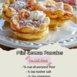 Mini German Pancakes