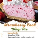 Strawberry Cool Whip Pie Strawberry Cool Whip Pie