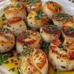 WOULD YOU EAT THIS GARLIC BUTTER BAKED SCALLOPS